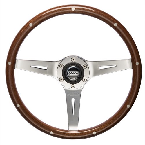 SPARCO SANREMO Руль красное дерево, круглый хват, диаметр 355мм